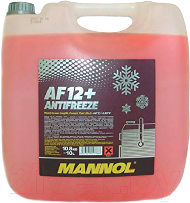 Антифриз Mannol AF12+ -40C / MN4012-10 - фото