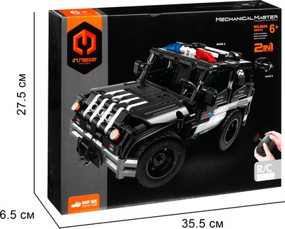 Конструктор управляемый iM.Master Полицейский джип / 7882839