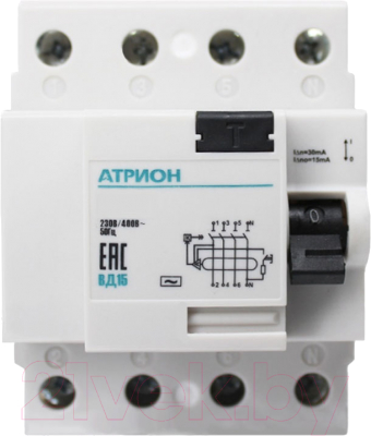 Устройство защитного отключения Атрион VD15-4-40-100