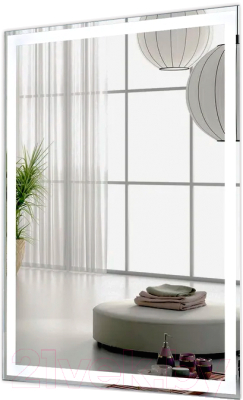 Зеркало Пекам Greta 80x140 / greta-80x140d (с подсветкой,с сенсором на взмах руки) - фото