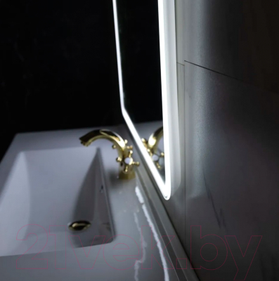 Зеркало Пекам Marta 1 80x110 / marta1-80x110d (с подсветкой,с сенсором на взмах руки)