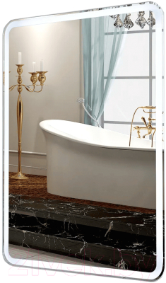 Зеркало Пекам Marta1 80x140 / marta1-80x140d (с подсветкой,с сенсором на взмах руки) - фото