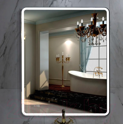 Зеркало Пекам Marta 1 80x110/marta1-80x110dpcl (с подсветкой,с сенсором на взмах руки,подогрев,часы)