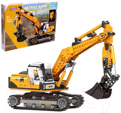 Конструктор Sima-Land Гусеничный экскаватор / 9278968