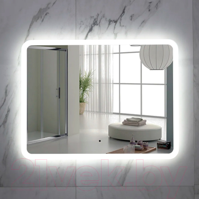 Зеркало Пекам Marta 110x80 / marta-110x80B (с подсветкой,с бесконтактным сенсором)