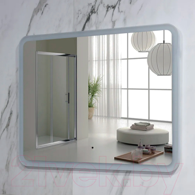 Зеркало Пекам Marta 120x80 / marta-120x80B (с подсветкой,с бесконтактным сенсором)