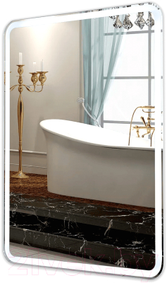 Зеркало Пекам Marta 1 50x60 / marta1-50x60B (с подсветкой,с бесконтактным сенсором) - фото