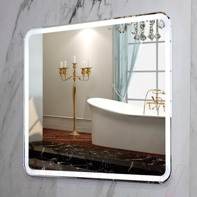 Зеркало Пекам Marta 1 60x50 / marta1-60x50B (с подсветкой,с бесконтактным сенсором)