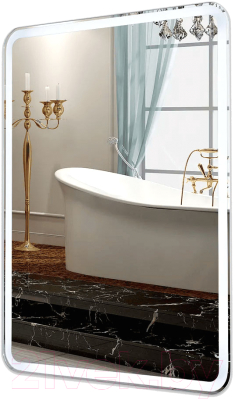 Зеркало Пекам Marta 1 50x80 / marta1-50x80B (с подсветкой,с бесконтактным сенсором) - фото