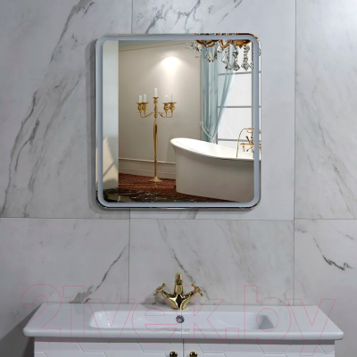 Зеркало Пекам Marta 1 60x60 / marta1-60x60B (с подсветкой,с бесконтактным сенсором)