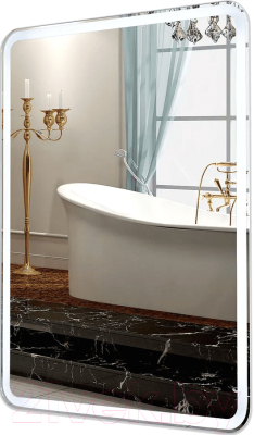 Зеркало Пекам Marta 1 60x80 / marta1-60x80B (с подсветкой,с бесконтактным сенсором) - фото