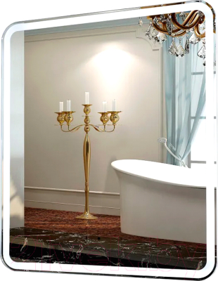 Зеркало Пекам Marta 1 70x80 / marta1-70x80B (с подсветкой,с бесконтактным сенсором) - фото