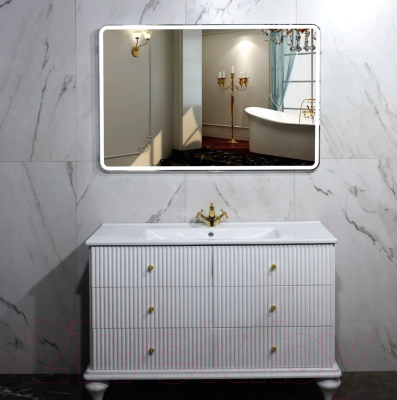 Зеркало Пекам Marta 1 90x60 / marta1-90x60B (с подсветкой,с бесконтактным сенсором)