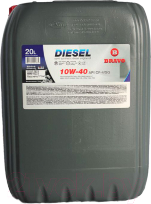Моторное масло BravO Diesel 10W40 CF-4/SG - фото