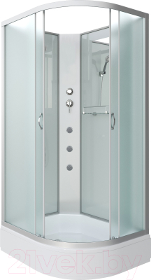 Душевая кабина Niagara NG-33184-14LBKG 110x80 - фото