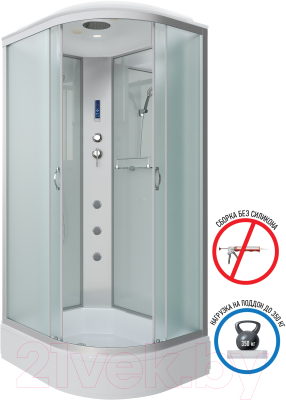 Душевая кабина Niagara NG-33184-14LF 100x80