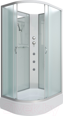 Душевая кабина Niagara NG-33184-14RBKG 110x80 - фото