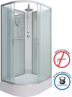 Душевая кабина Niagara NG-33194-14RBKT 110x90