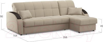 Диван угловой Moon Trade 109 / 004807