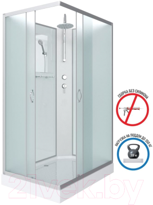 Душевая кабина Niagara NG-43295-14QBKT 120x90