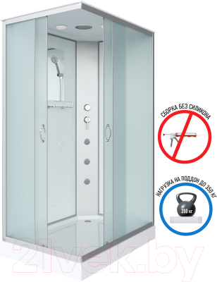 Душевая кабина Niagara NG-43295-14QG 120x90