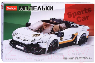Конструктор Sluban Спорткар / M38-B0957 - фото