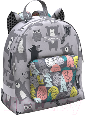 Детский рюкзак Erich Krause EasyLine Mini Animals 6L Forest Life / 56713 - фото