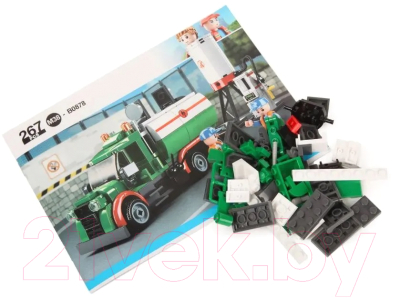 Конструктор Sluban Город Бензовоз / M38-B0878