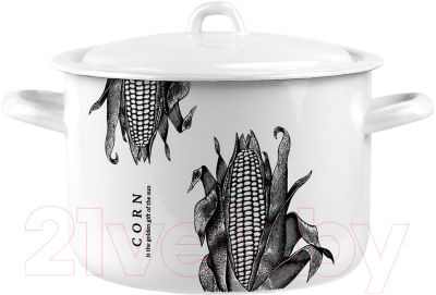 Кастрюля Лысьвенские эмали Corn С-16141/4Э - фото