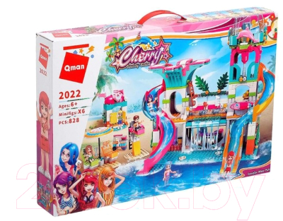 Конструктор Qman Девчонки Аквапарк / 4527792 - фото