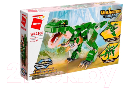 Конструктор Qman Трансформер Динозавр / 9196320 - фото