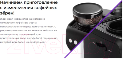 Кофемашина Kitfort KT-7108