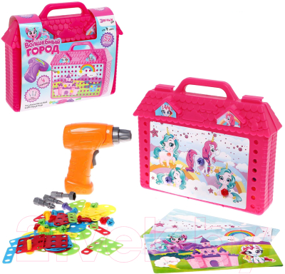 Конструктор электромеханический Эврики Волшебный город / 5189630