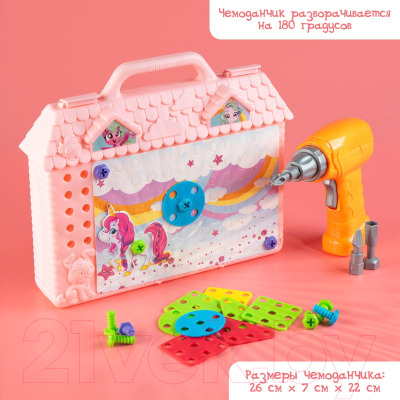 Конструктор электромеханический Эврики Волшебный город / 5189630