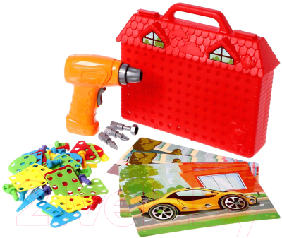 Конструктор электромеханический Эврики Крутые гонки / 5189632