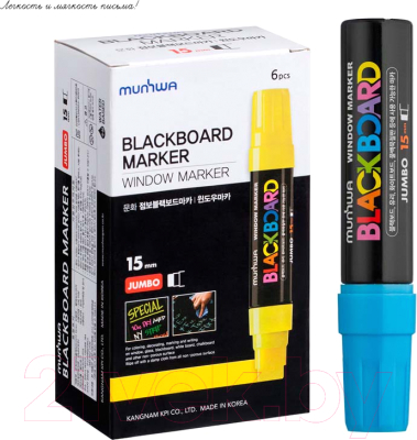 Маркер меловой MunHwa Black Board Jumbo / JBM15-02