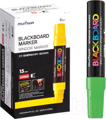 Маркер меловой MunHwa Black Board Jumbo / JBM15-04
