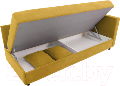 Тахта KRONES Эллада (велюр горчично-желтый)