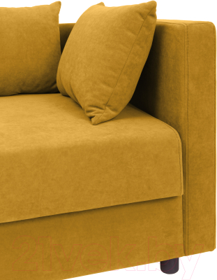 Тахта KRONES Эллада (велюр горчично-желтый)