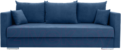 Диван KRONES Эллада мод.2 (велюр темно-синий) - фото