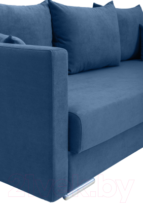 Диван KRONES Эллада мод.2 (велюр темно-синий)