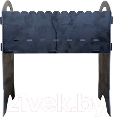 Мангал КомфортПром Походный Неокрашеный / 10221217 - фото