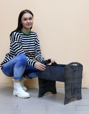 Мангал КомфортПром Походный Неокрашеный / 10221217