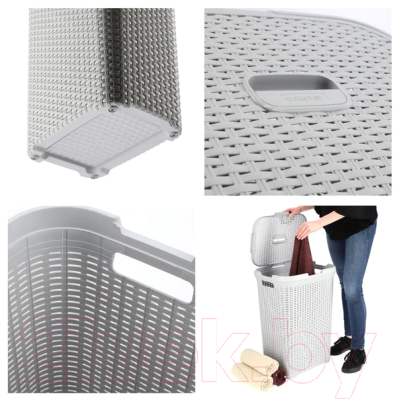 Корзина для белья Curver Laundry Hamper / 228330