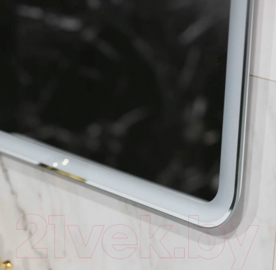 Зеркало Пекам Marta 1 80x80 / marta1-80x80B (с подсветкой, с бесконтактным сенсором)