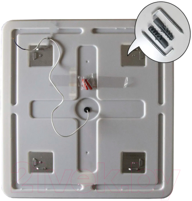 Зеркало Пекам Marta 1 80x90 / marta1-80x90B (с подсветкой, с бесконтактным сенсором)