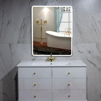 Зеркало Пекам Marta 1 80x110 / marta1-80x110B (с подсветкой, с бесконтактным сенсором)