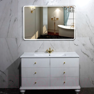 Зеркало Пекам Marta 1 120x80 / marta1-120x80B (с подсветкой, с бесконтактным сенсором)