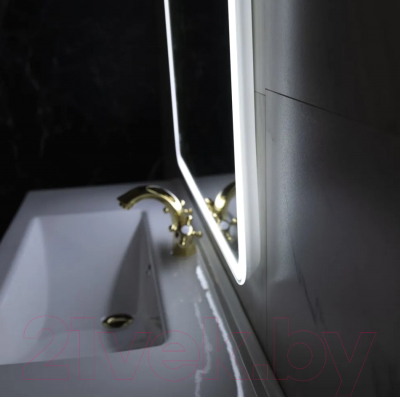 Зеркало Пекам Marta 1 140x80 / marta1-140x80B (с подсветкой, с бесконтактным сенсором)