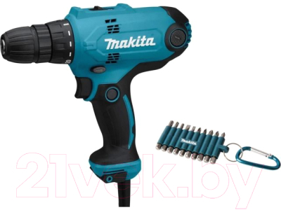 Профессиональная дрель-шуруповерт Makita DF0300X3